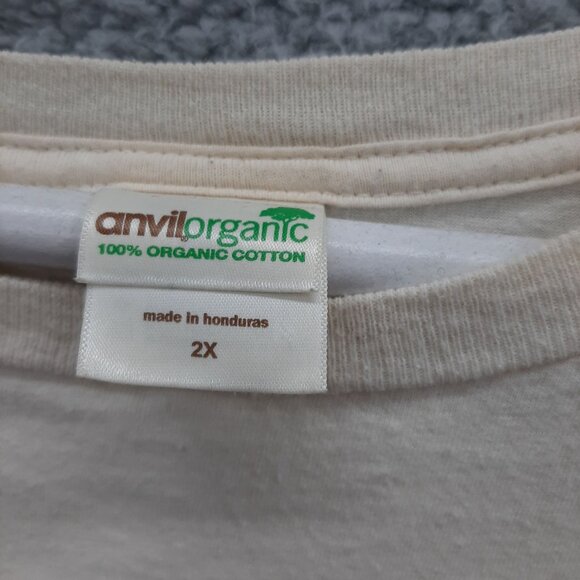 2008 Jason Aldean Concert Tour T-Shirt 2X Beige Short Sleeve Mens Tee - Picture 2 of 4